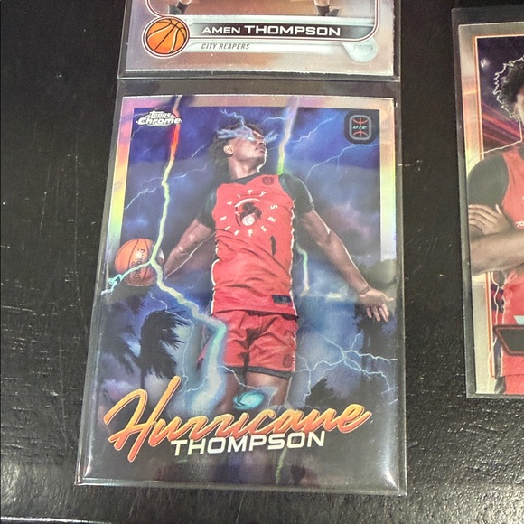 Amen Thompson - Topps Chrome OTE 2022/23 - Lot of (7) Gem Mint 10 - Picture 5 of 12